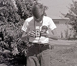 Bill Compton, photographer, at age 12